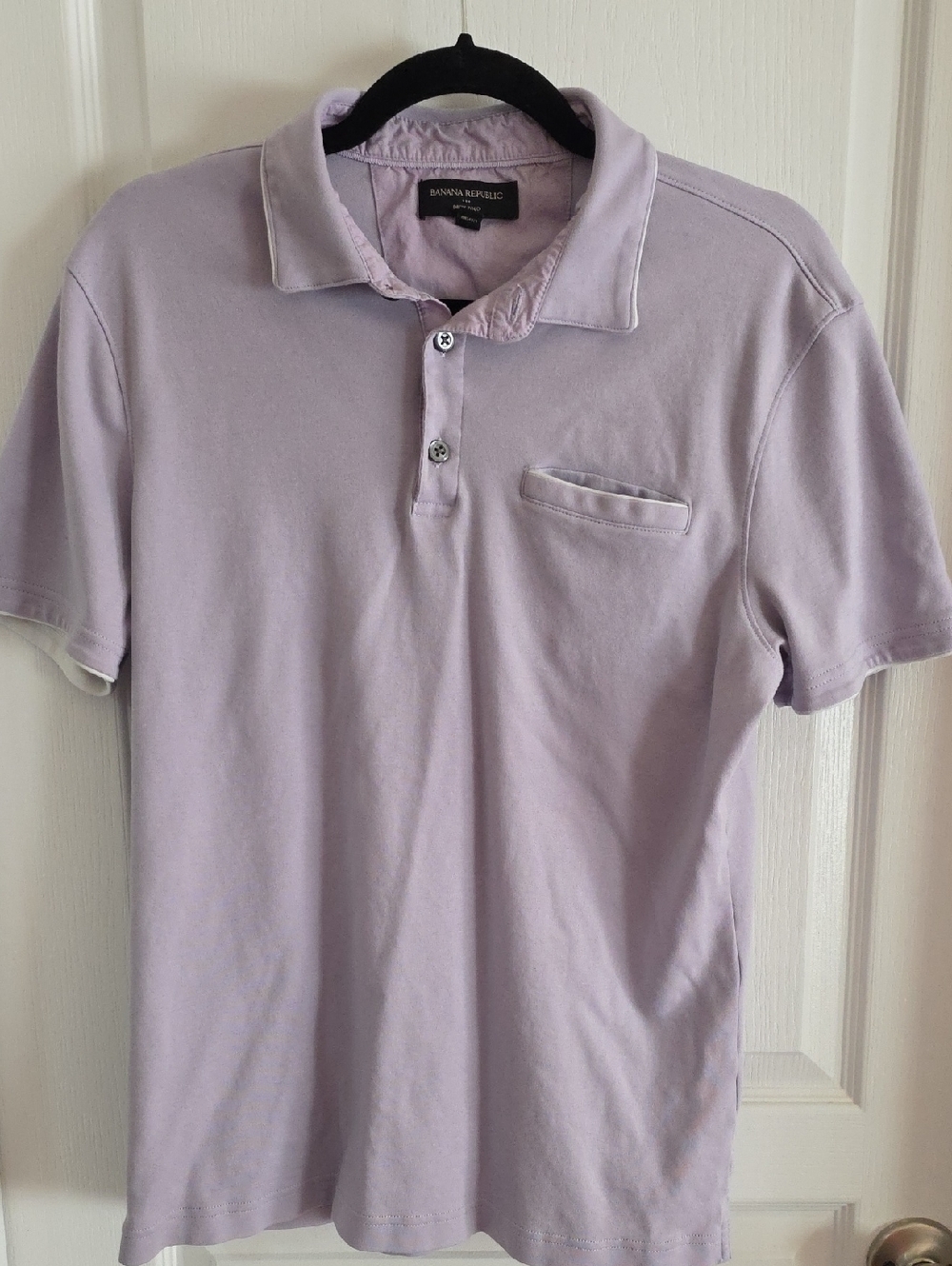 Banana Republic Men’s Light Lavender Polo